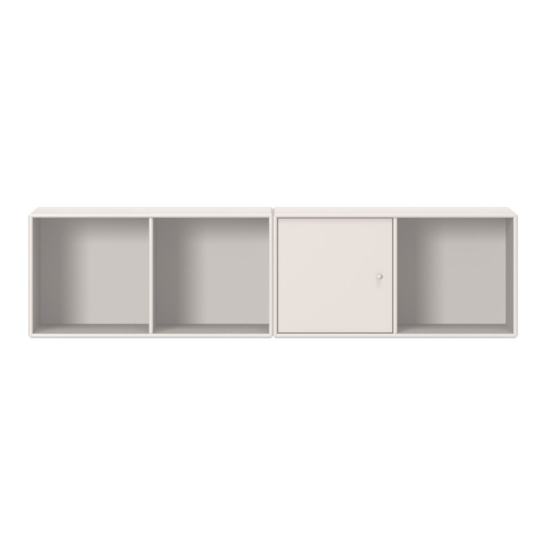 Montana (モンタナ) System shelf - white oak Line Wall-Mounted Shelving - 6112 – Danish Design Store