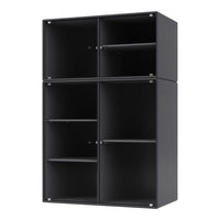 Ripple III Vitrine Cabinet -  Wall Mounted