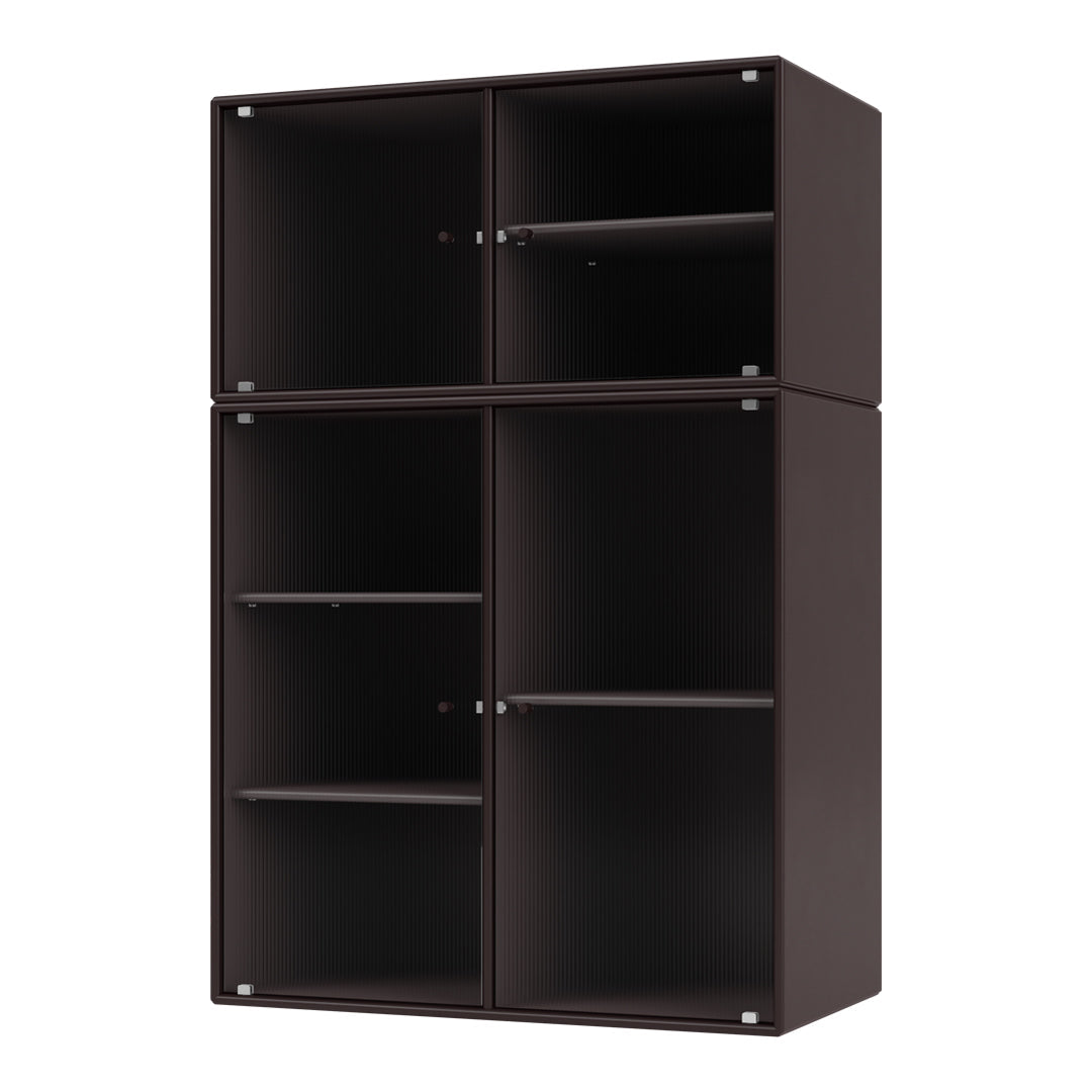 Ripple III Vitrine Cabinet -  Wall Mounted