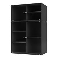 Ripple III Vitrine Cabinet -  Wall Mounted