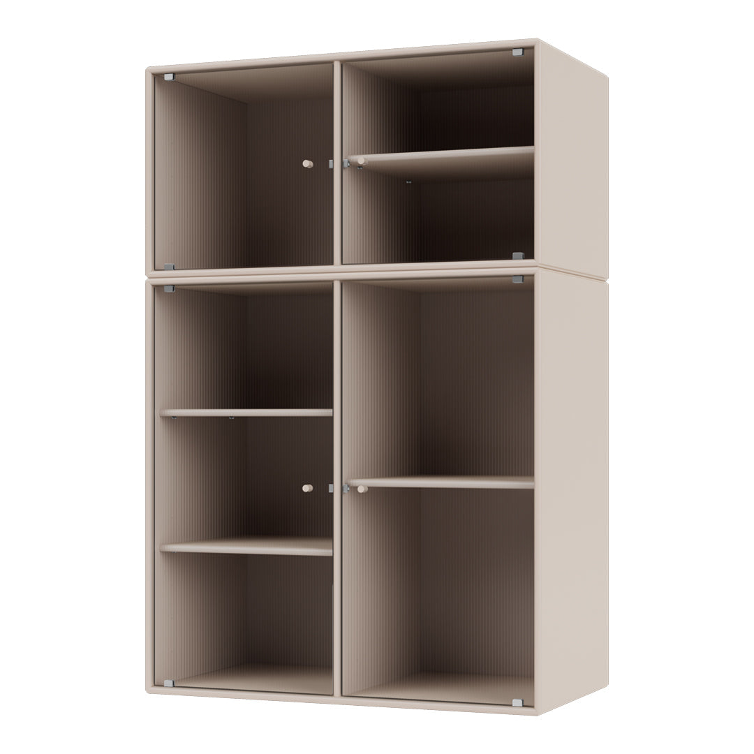 Ripple III Vitrine Cabinet -  Wall Mounted