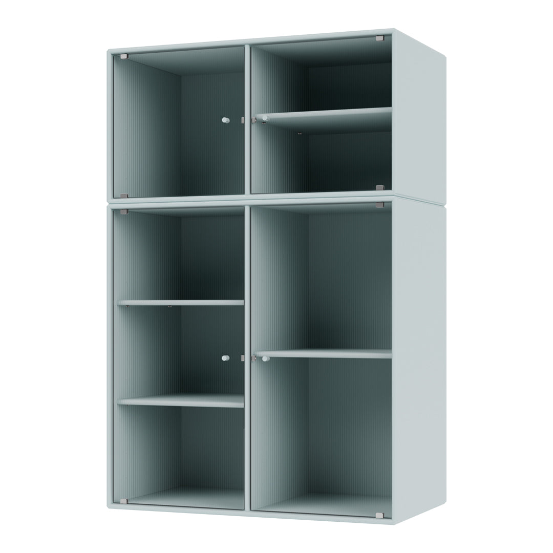 Ripple III Vitrine Cabinet -  Wall Mounted