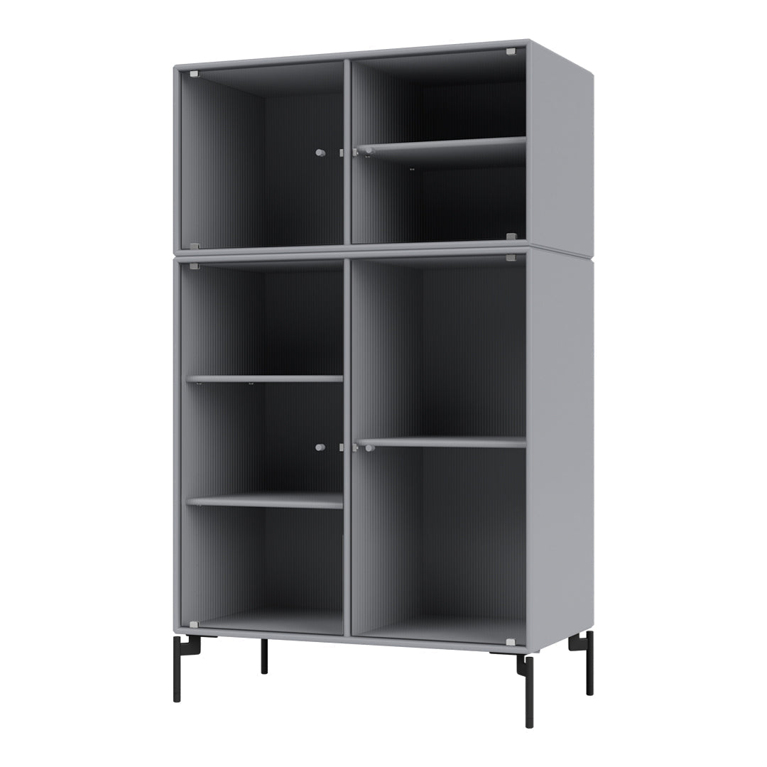 Ripple III Vitrine Cabinet -  With Legs