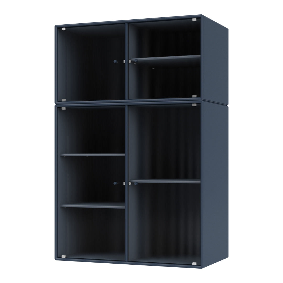 Ripple III Vitrine Cabinet -  Wall Mounted