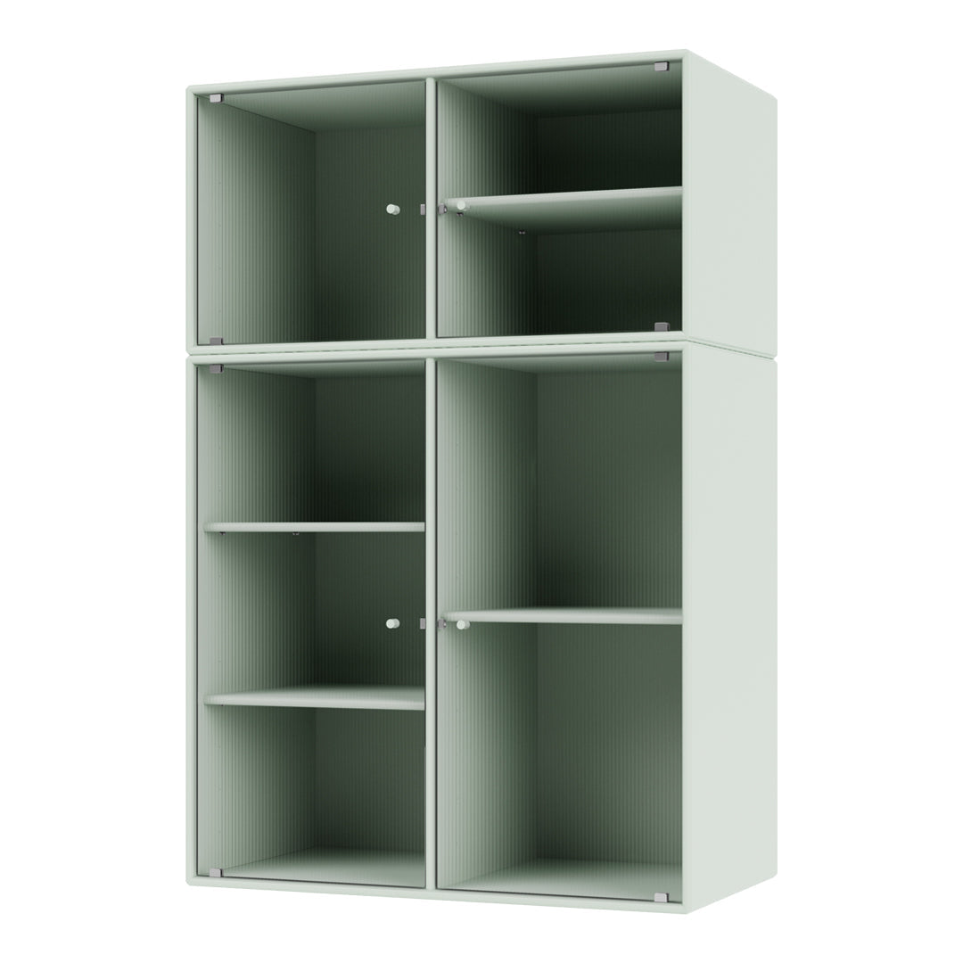 Ripple III Vitrine Cabinet -  Wall Mounted