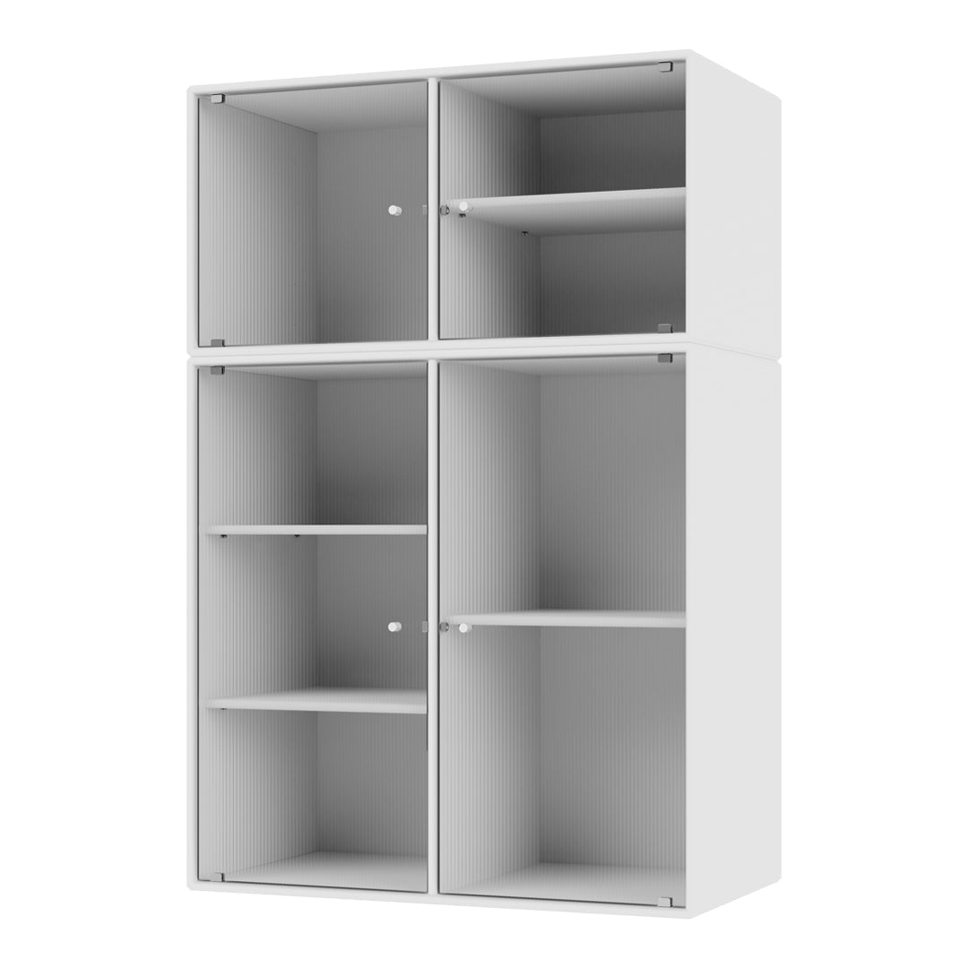 Ripple III Vitrine Cabinet -  Wall Mounted