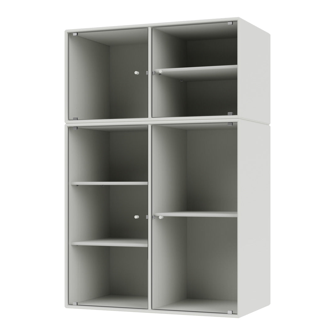 Ripple III Vitrine Cabinet -  Wall Mounted