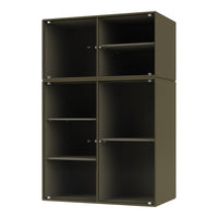 Ripple III Vitrine Cabinet -  Wall Mounted