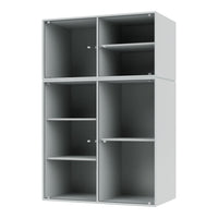 Ripple III Vitrine Cabinet -  Wall Mounted