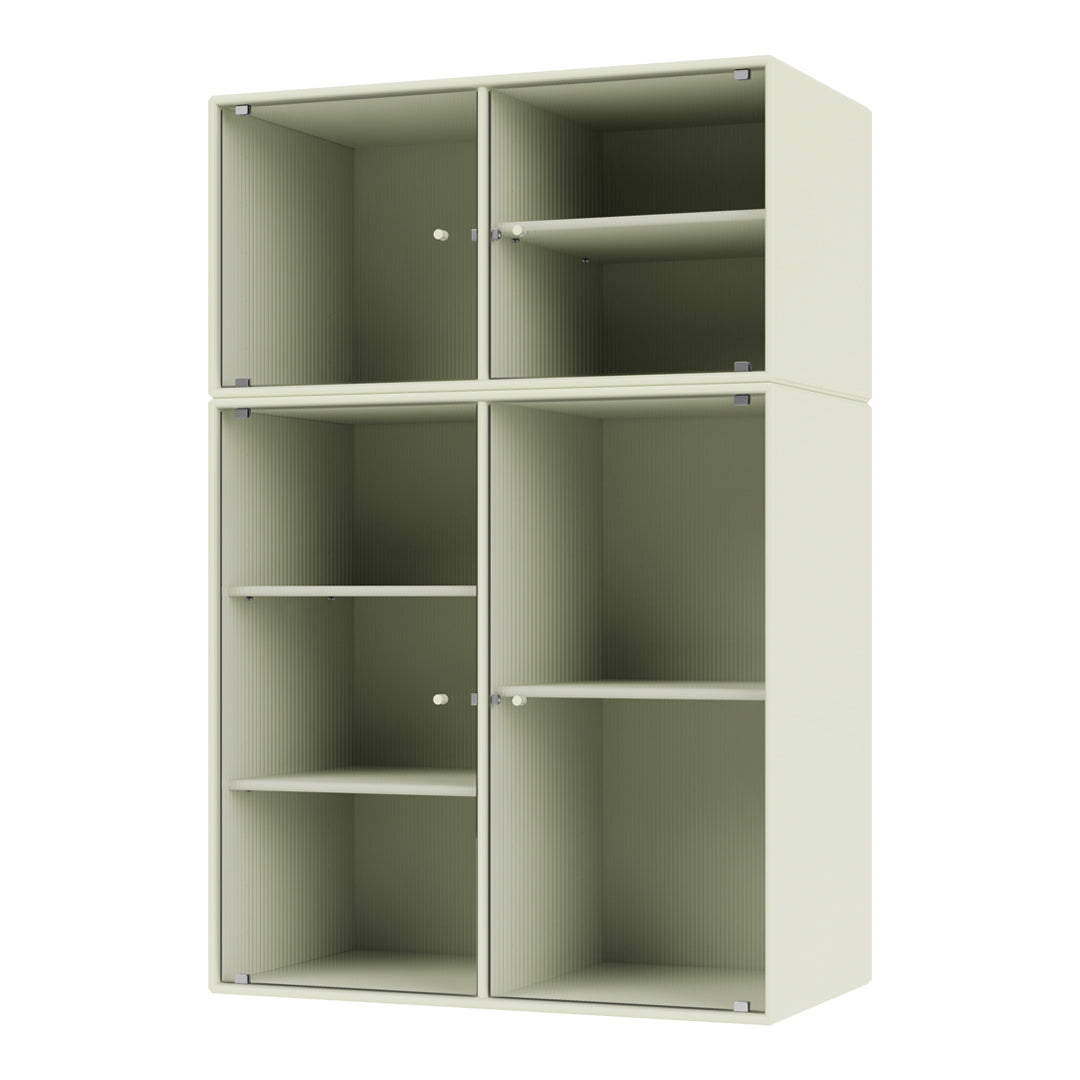 Ripple III Vitrine Cabinet -  Wall Mounted