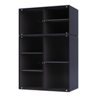 Ripple III Vitrine Cabinet -  Wall Mounted