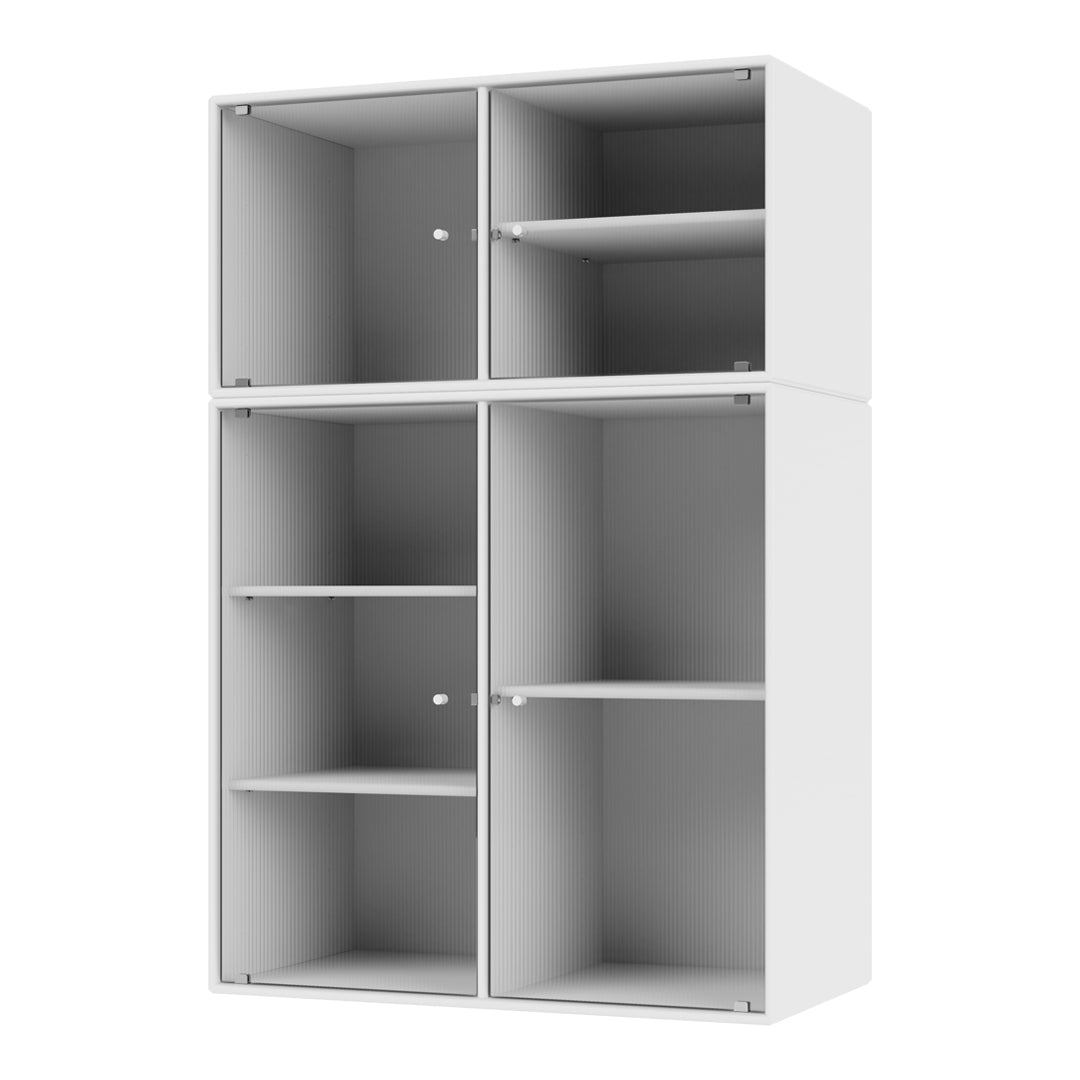 Ripple III Vitrine Cabinet -  Wall Mounted