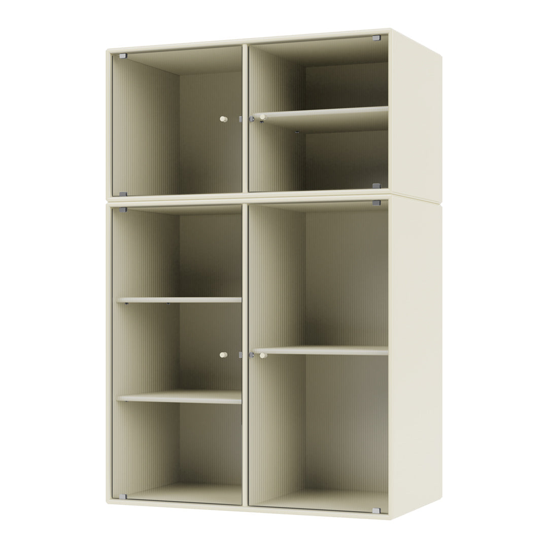 Ripple III Vitrine Cabinet -  Wall Mounted