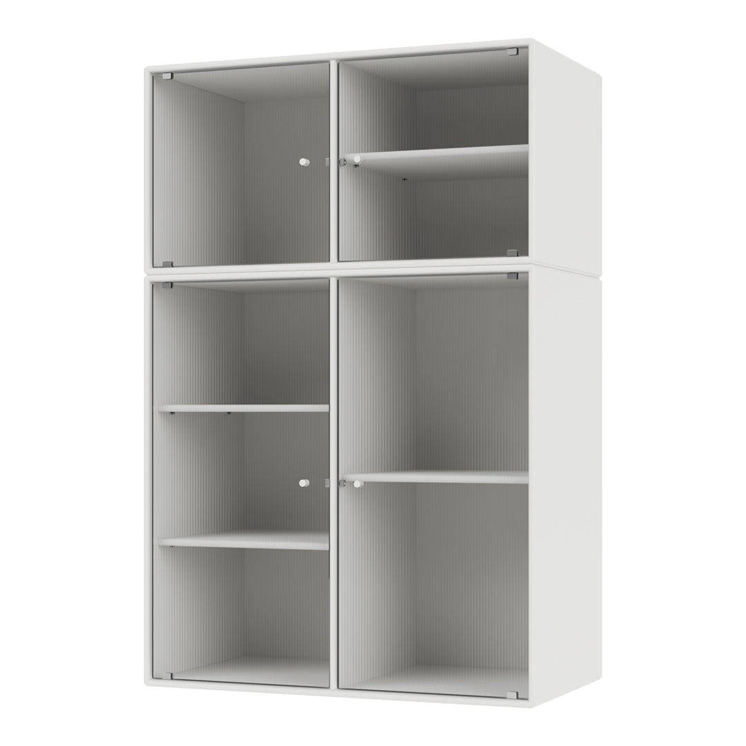 Ripple III Vitrine Cabinet -  Wall Mounted