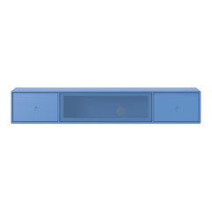 VI18 Classic TV Module - 1 Perforated Door, 2 Lacquered Drawers