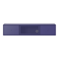 VJ16 Classic TV Module - 1 Perforated Door, 2 Lacquered Drawers