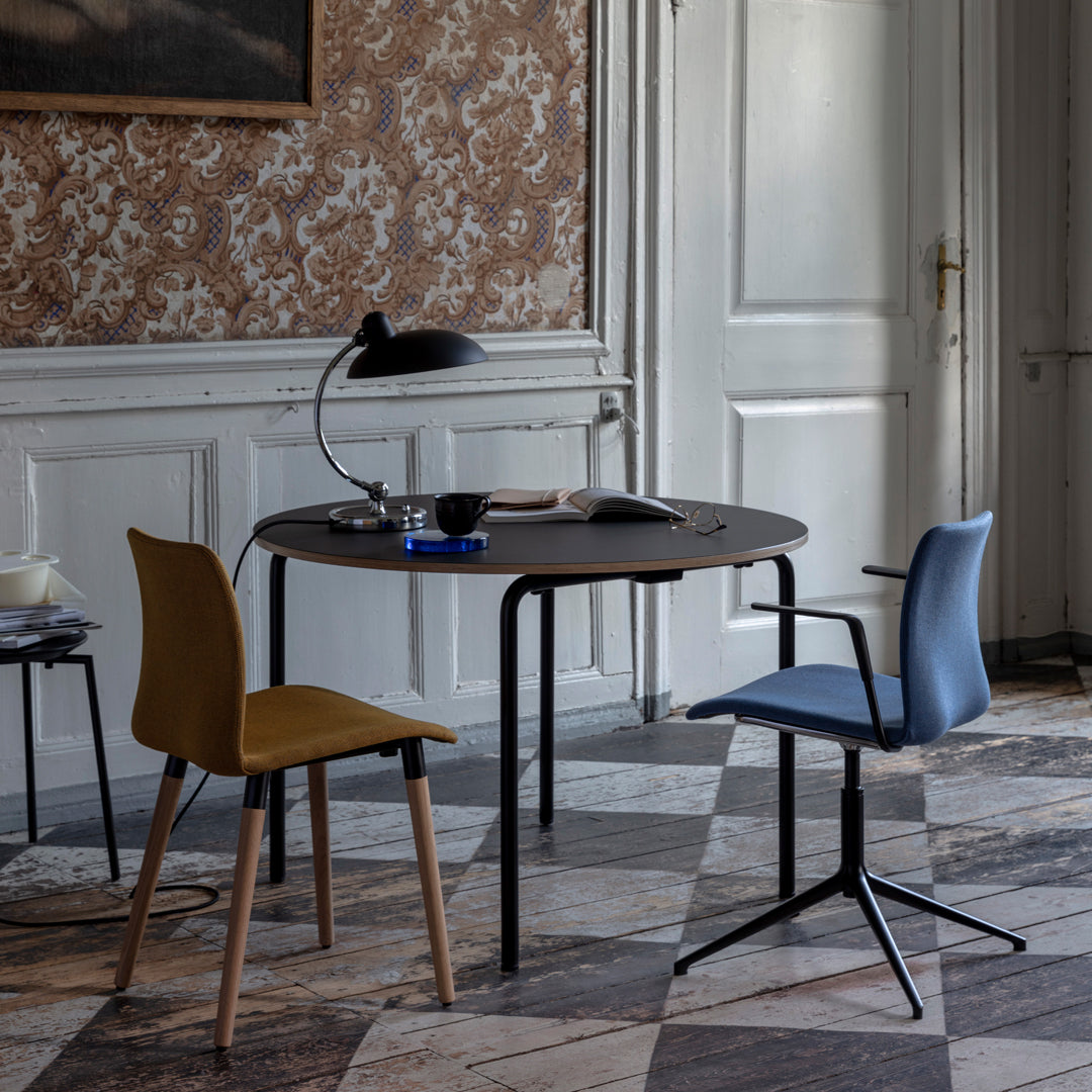 MOOD Side Chair - Fully Upholstered - Wood Legs