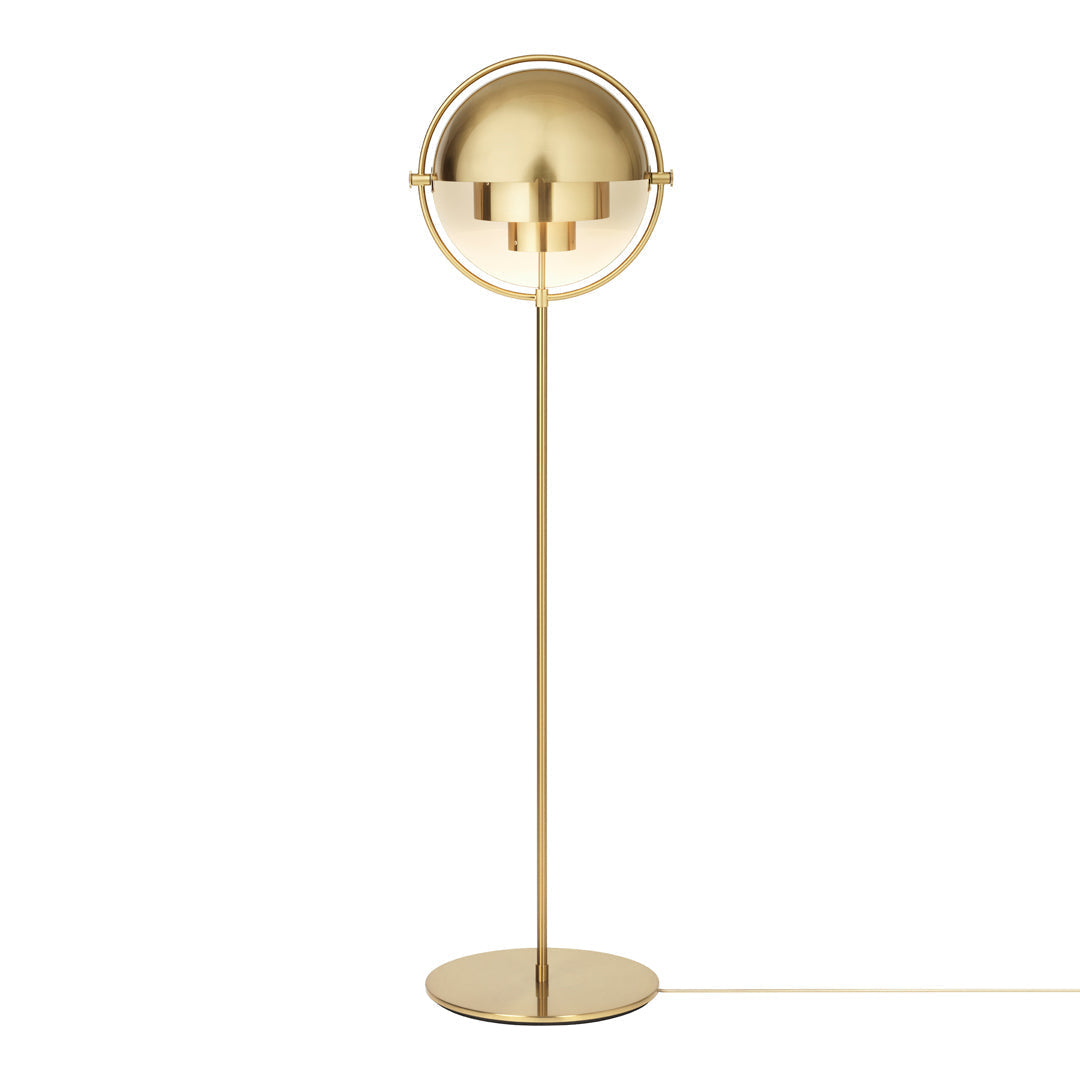 Gubi Multi Lite Floor Lamp Brass