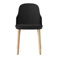 Allez Dining Chair - Seat Upholstered, Oak Legs