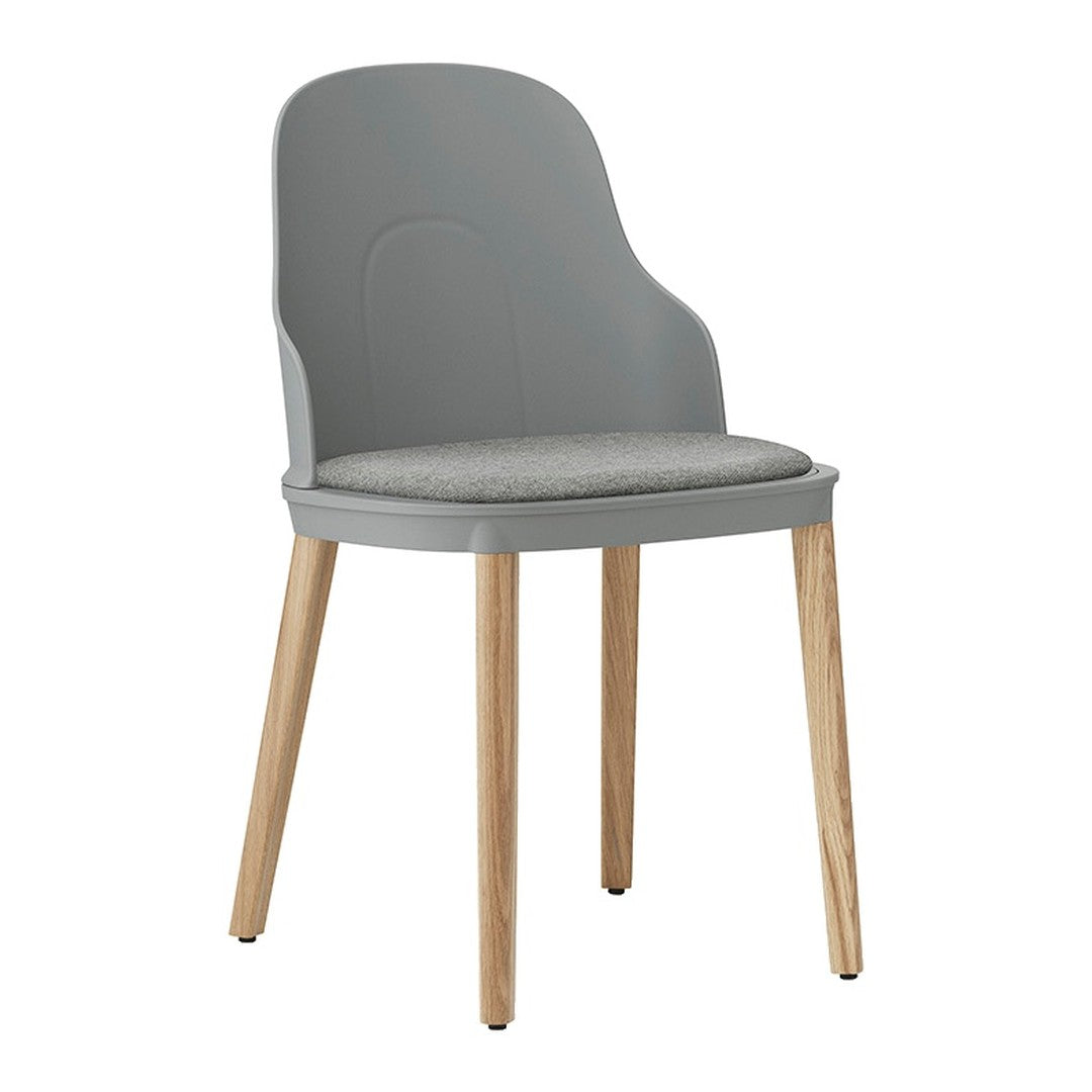 Allez Dining Chair - Seat Upholstered, Oak Legs
