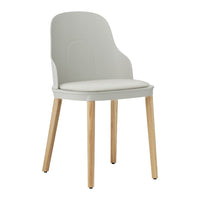 Allez Dining Chair - Seat Upholstered, Oak Legs
