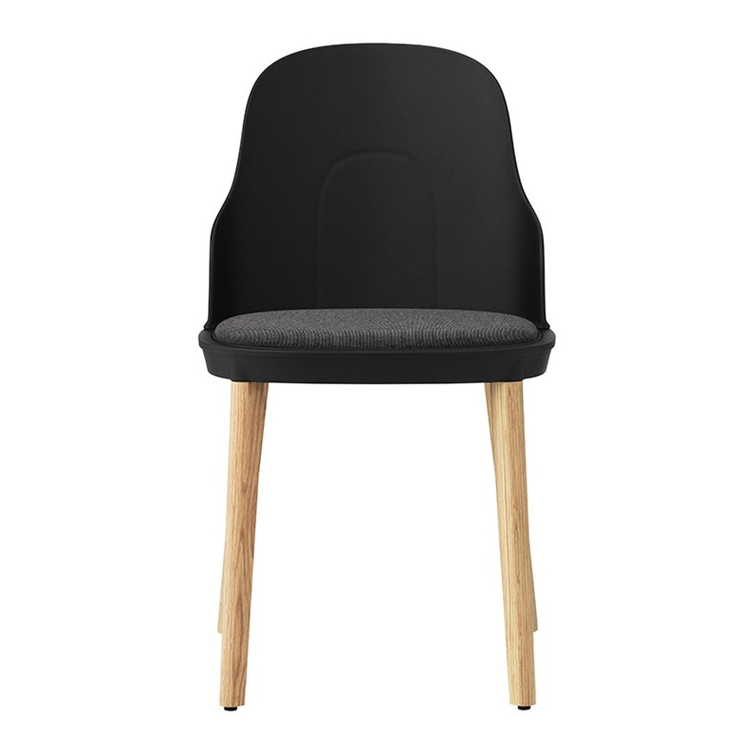 Allez Dining Chair - Seat Upholstered, Oak Legs