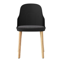 Allez Dining Chair - Seat Upholstered, Oak Legs