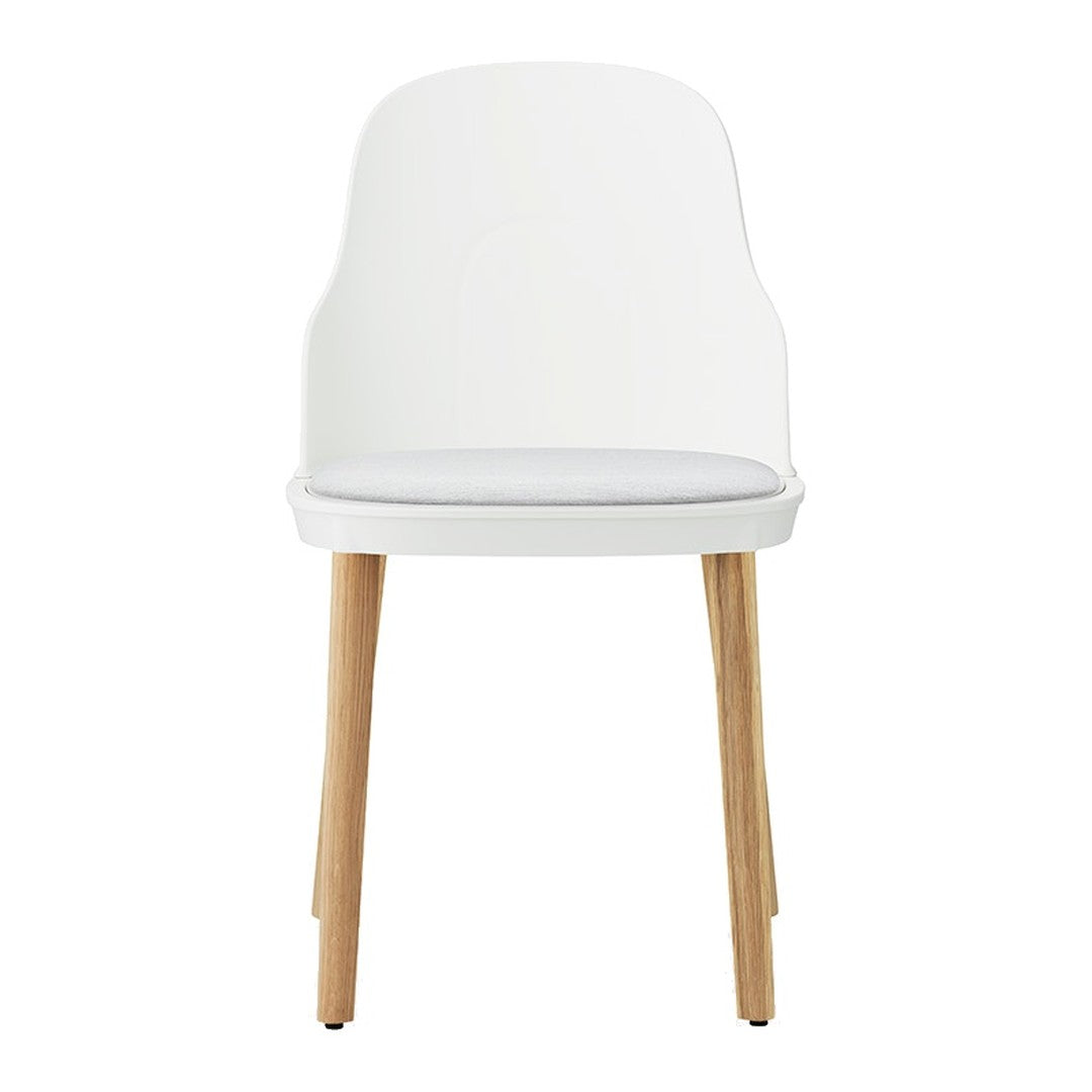 Allez Dining Chair - Seat Upholstered, Oak Legs