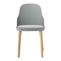 Allez Dining Chair - Seat Upholstered, Oak Legs