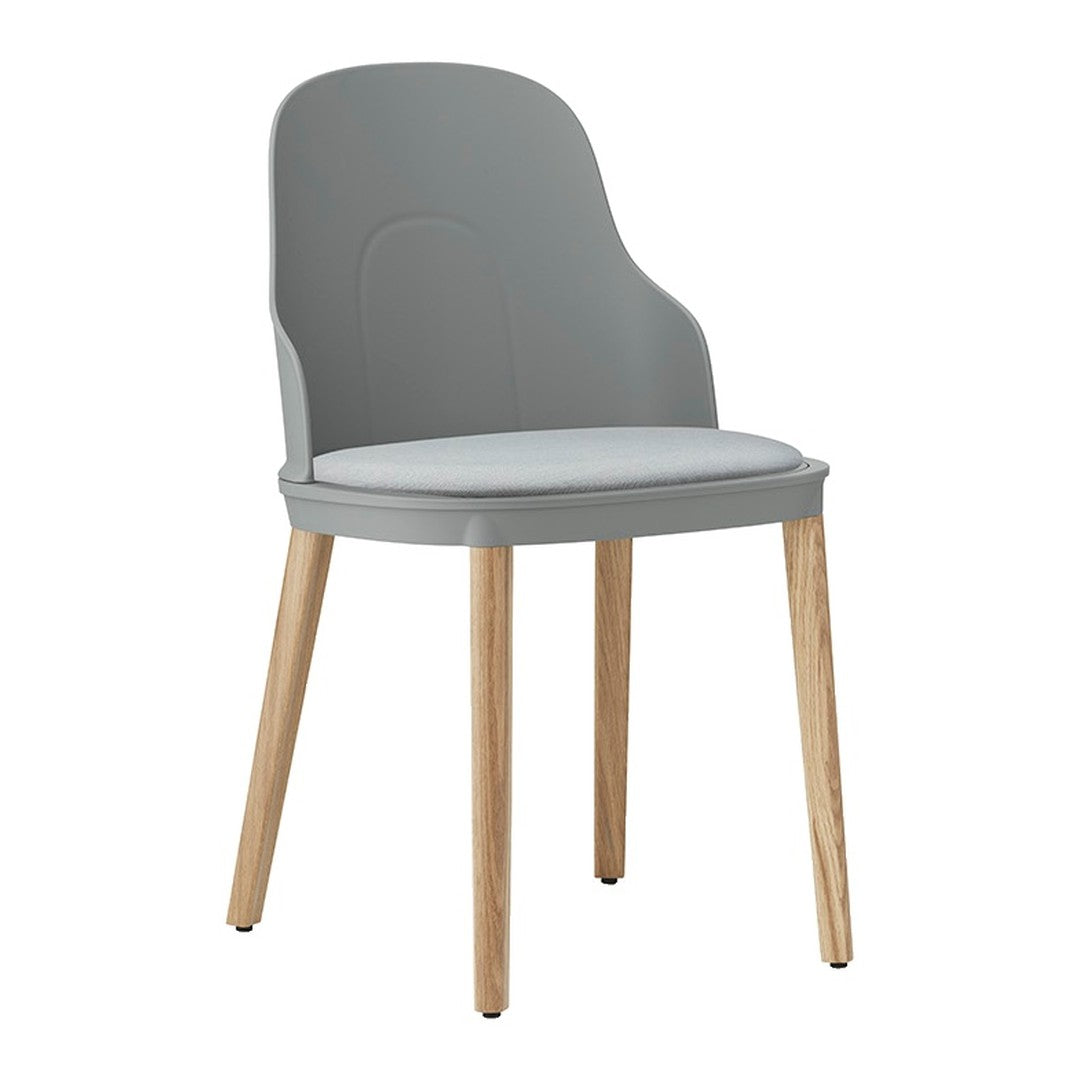 Allez Dining Chair - Seat Upholstered, Oak Legs