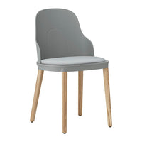 Allez Dining Chair - Seat Upholstered, Oak Legs