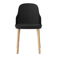 Allez Dining Chair - Seat Upholstered, Oak Legs
