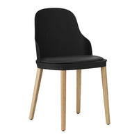 Allez Dining Chair - Seat Upholstered, Oak Legs