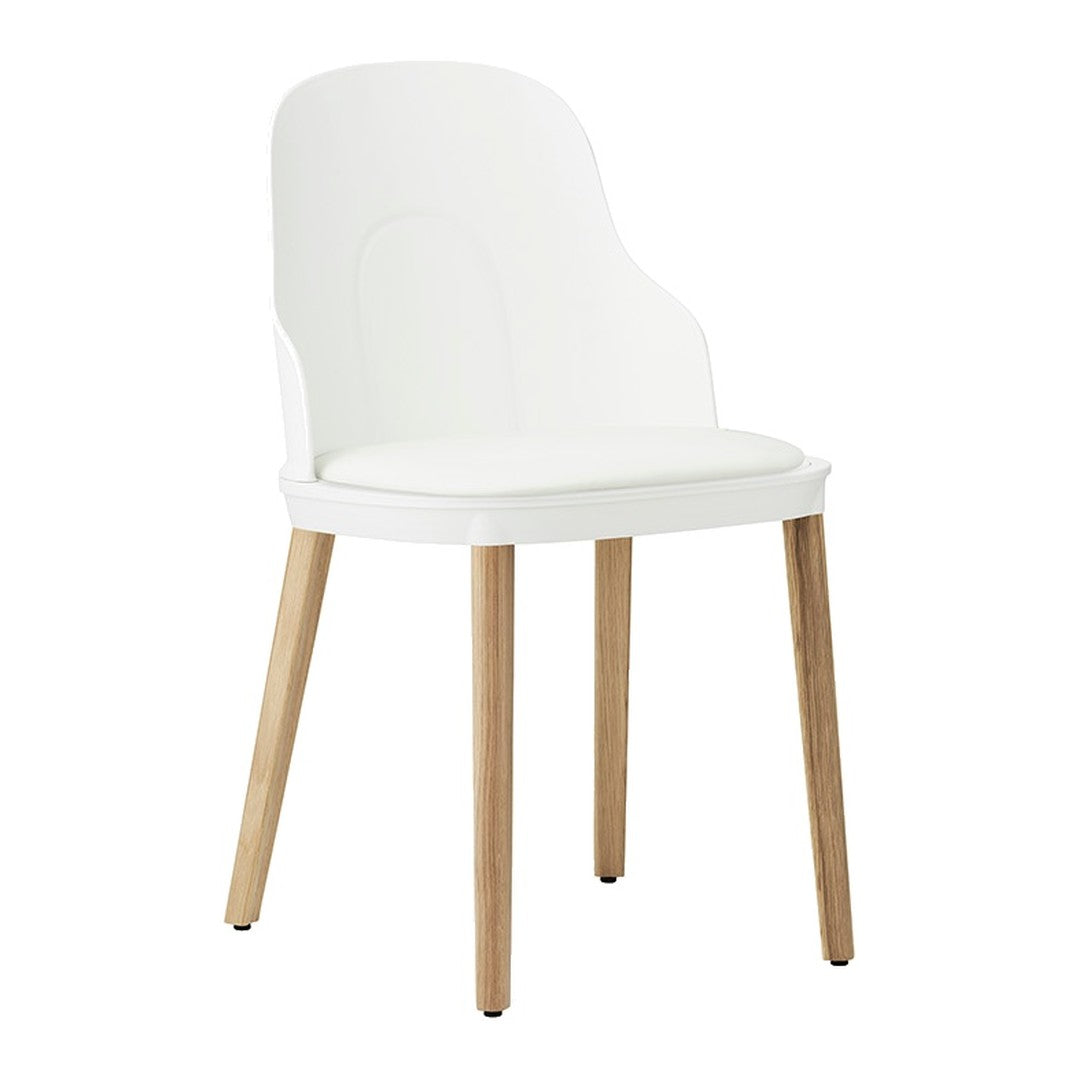 Allez Dining Chair - Seat Upholstered, Oak Legs