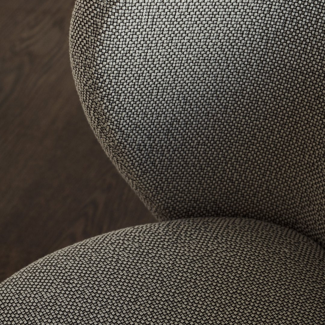 Textured gray fabric with a subtle pattern, showcasing a modern and stylish design.