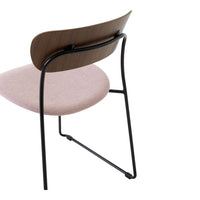 Pavilion AV52 Side Chair - Upholstered Seat - Sled Base - Stackable