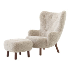 Petra VB3 Highback Lounge Chair and Pouf ATD1