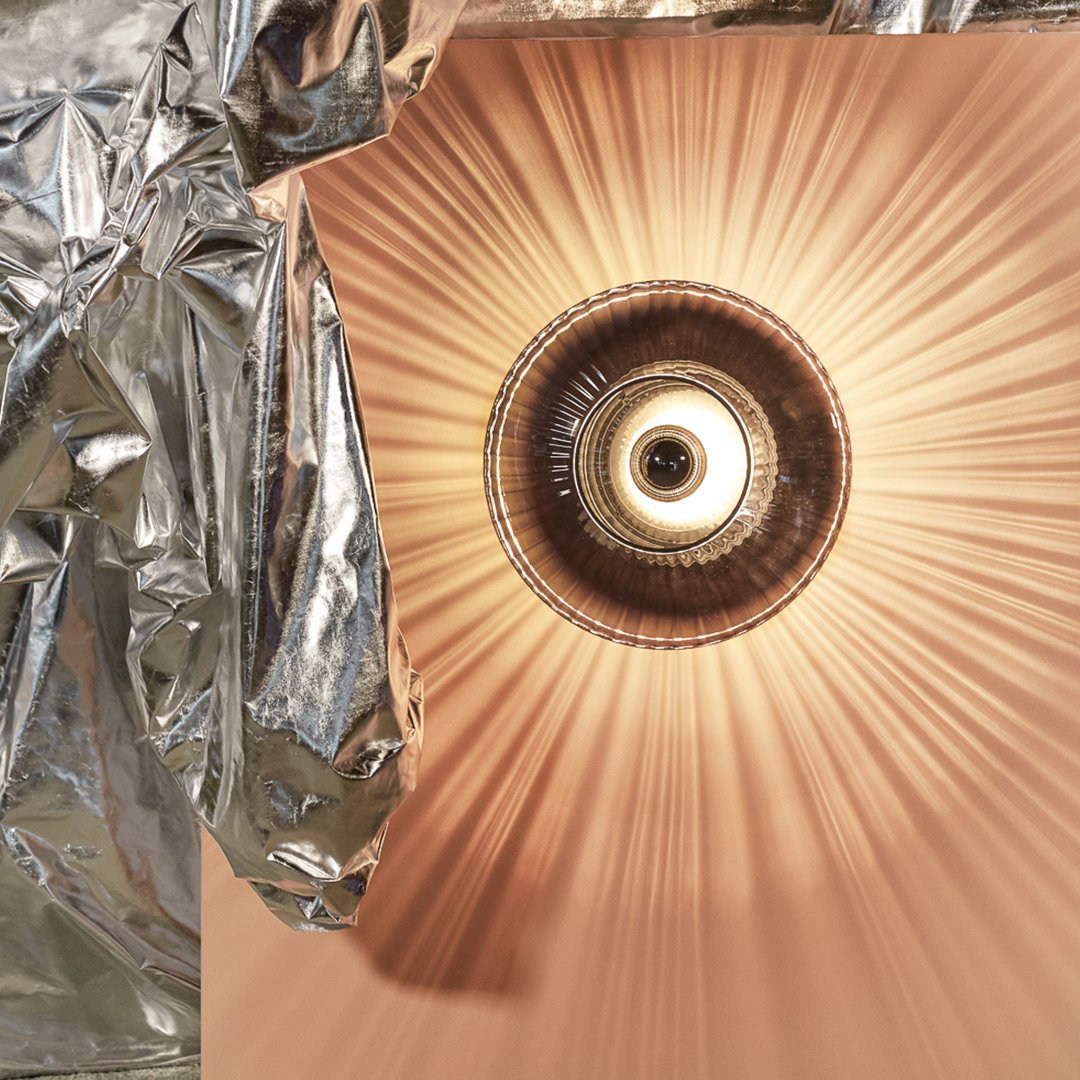 New wave optic wall lamp discount