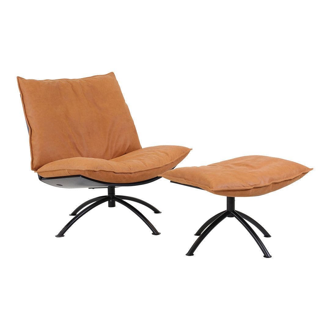 Primetime Lounge Chair w/ Footstool – Danish Design Store