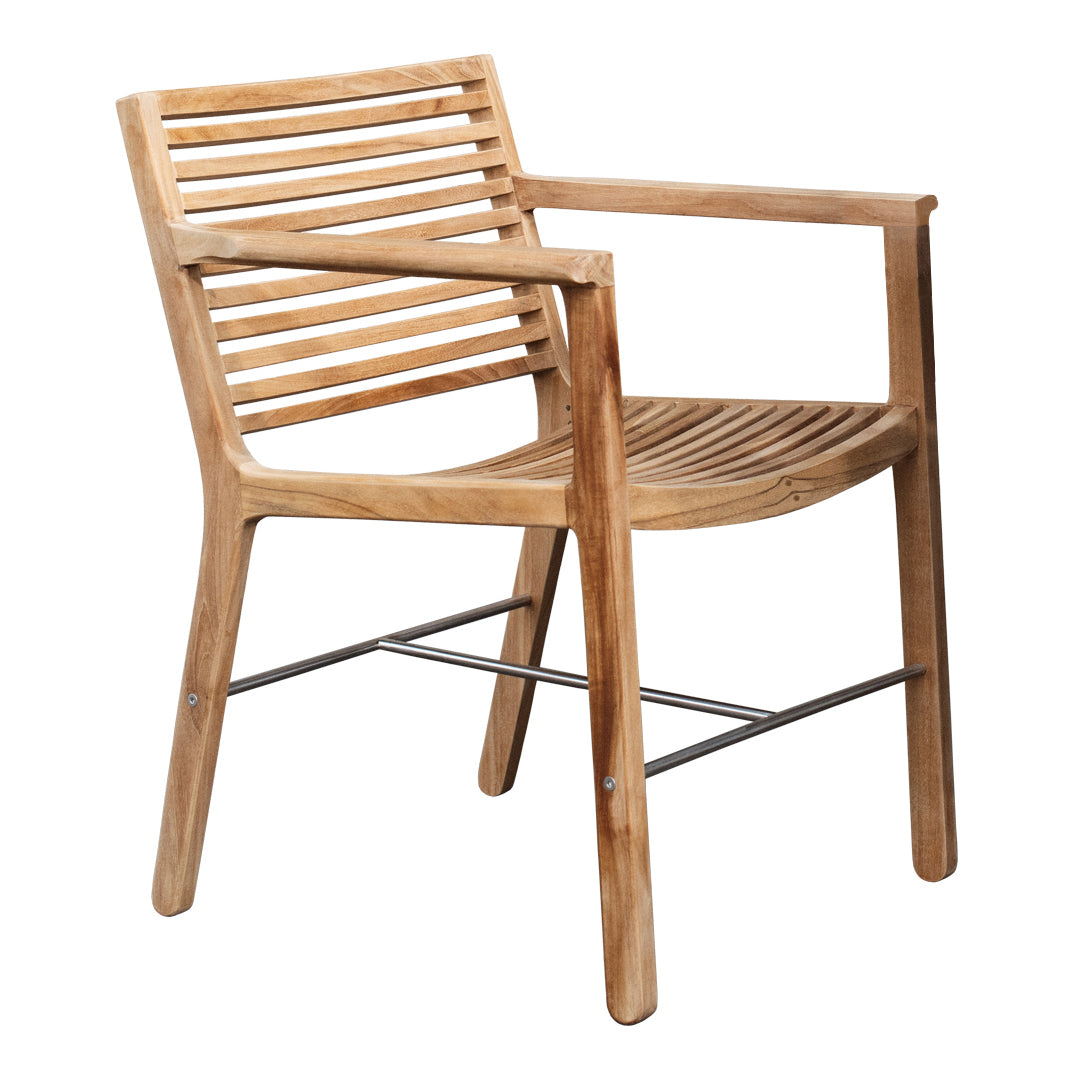 RIB Outdoor Dining Chair - w/ Arms
