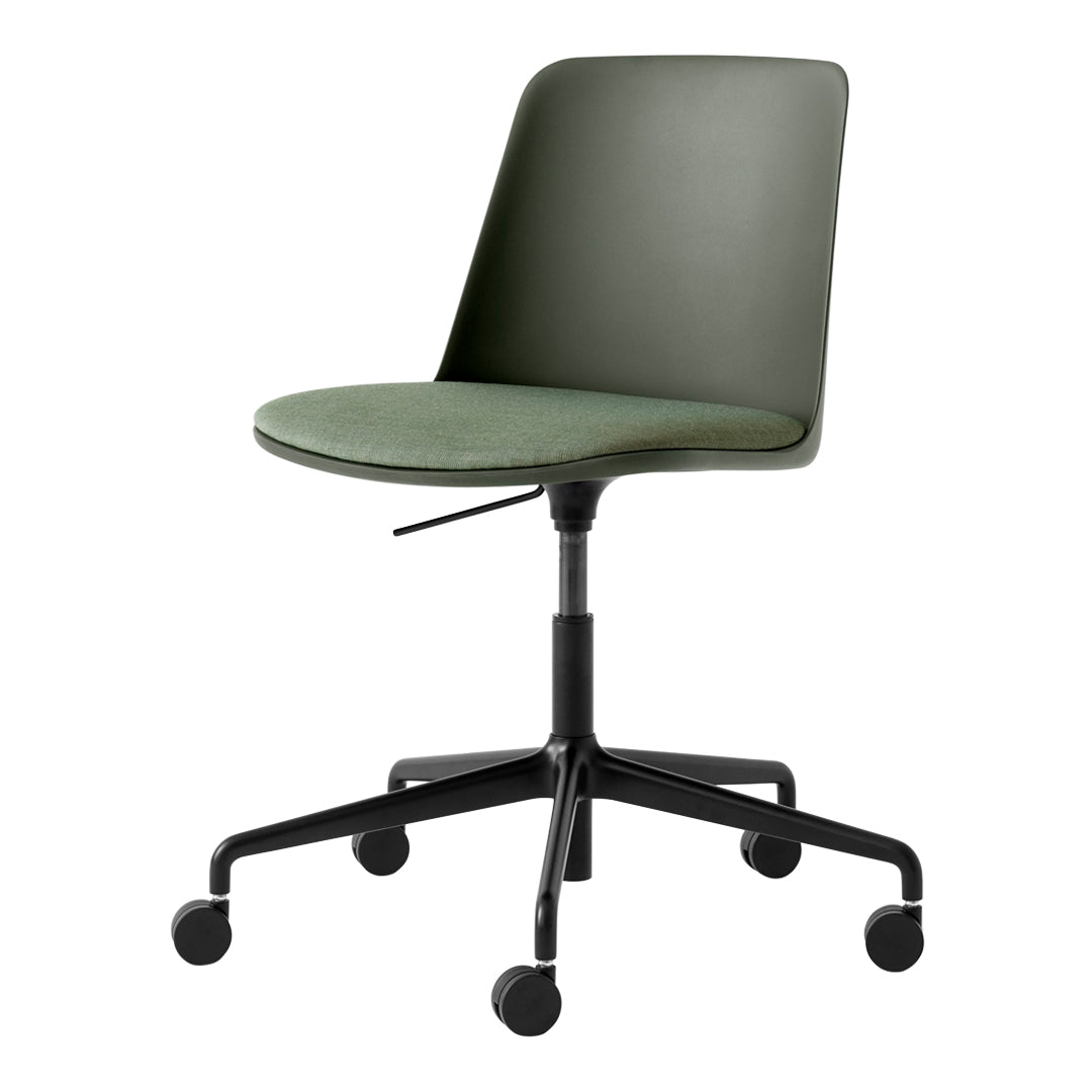 Rely HW29 Armchair - 5-Star Swivel Base w/ Casters + Gaslift