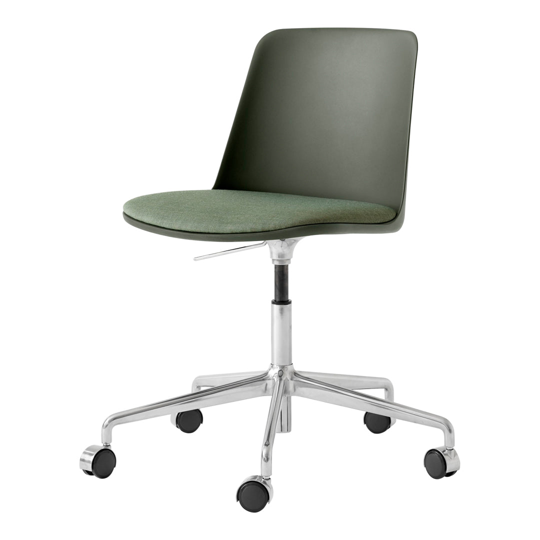 Rely HW29 Armchair - 5-Star Swivel Base w/ Casters + Gaslift