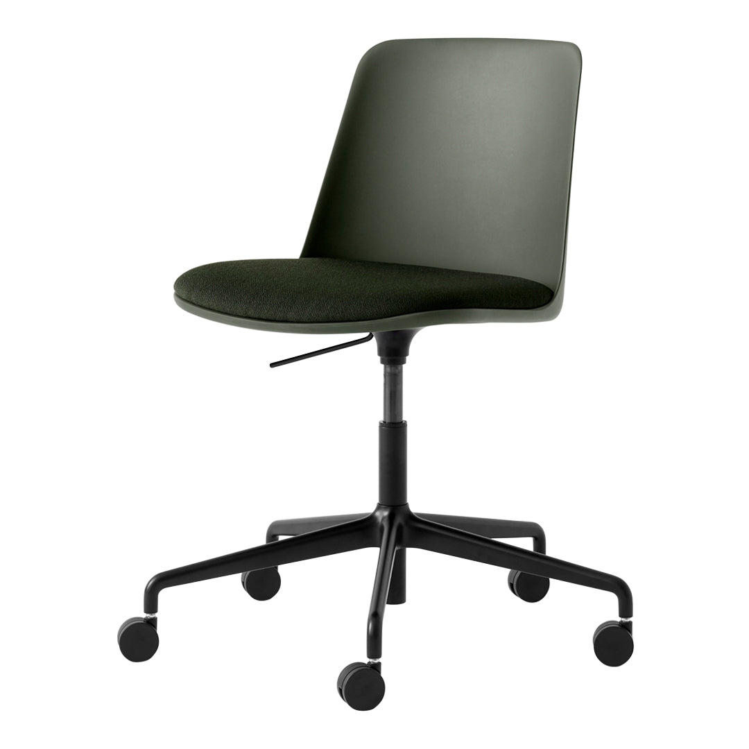 Rely HW29 Armchair - 5-Star Swivel Base w/ Casters + Gaslift