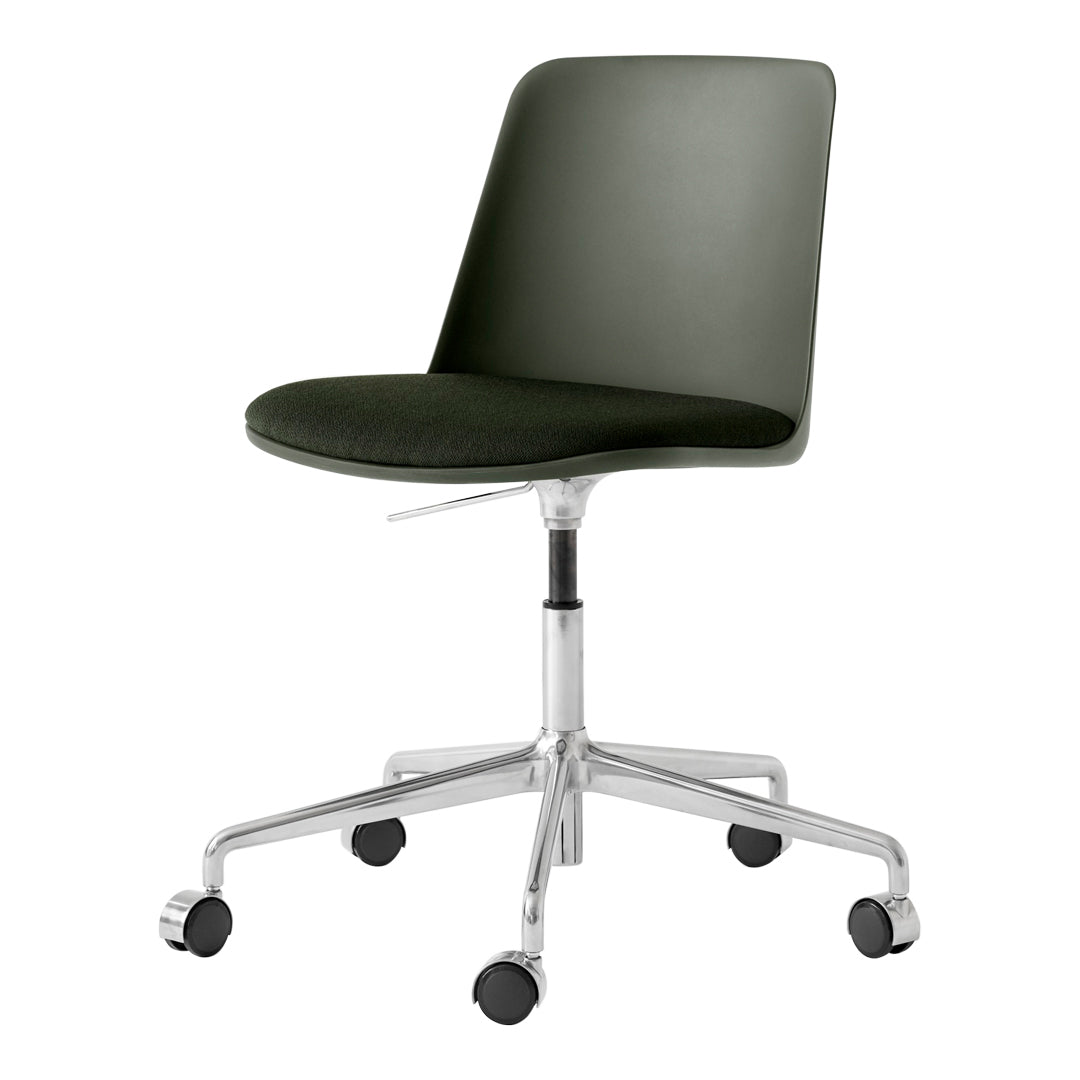 Rely HW29 Armchair - 5-Star Swivel Base w/ Casters + Gaslift