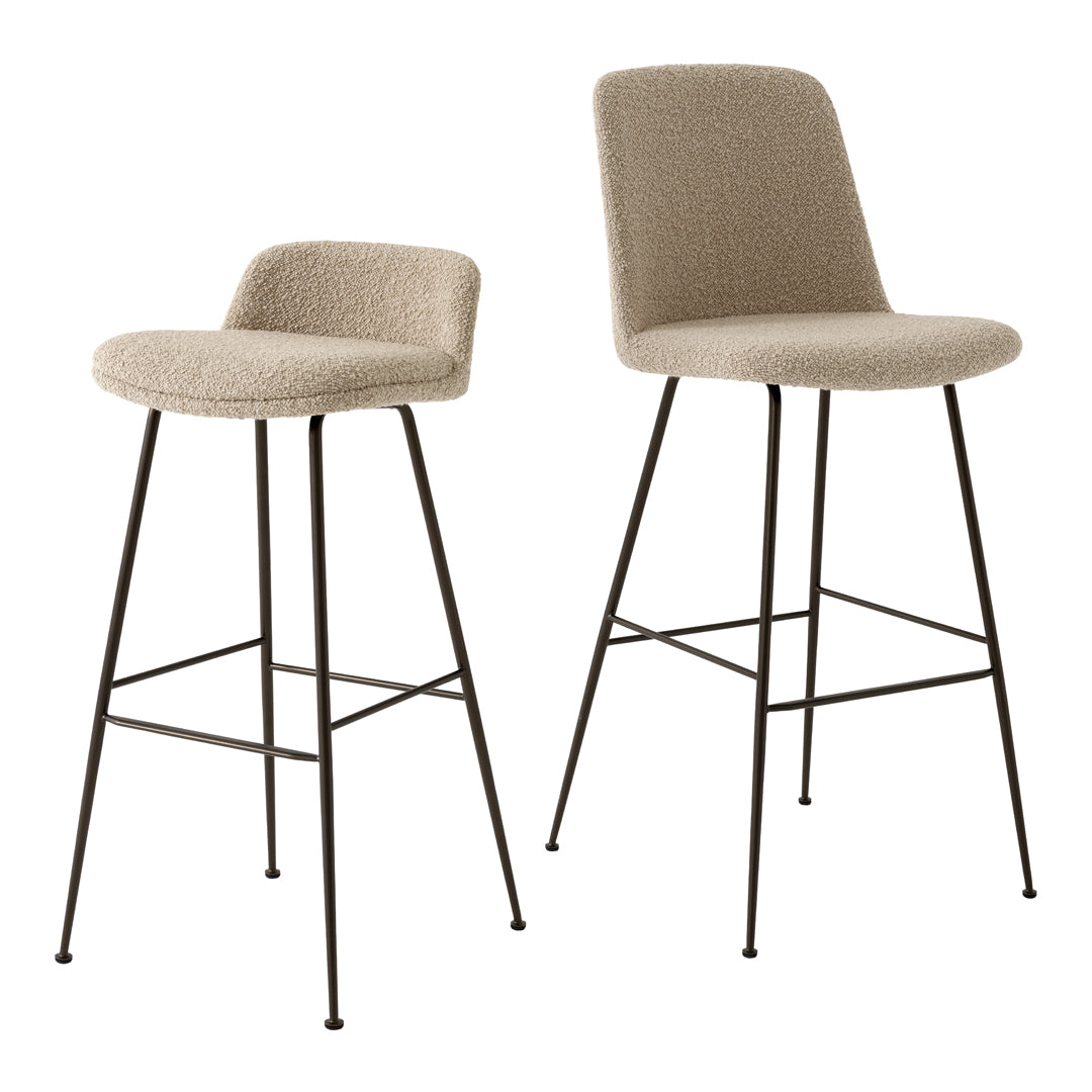 Rely HW98 High Back Bar Chair - Fully Upholstered