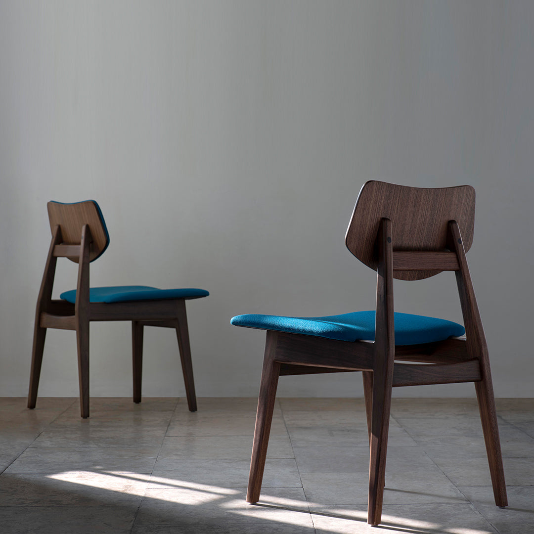 Risom C275 Side Chair - Seat Upholstered