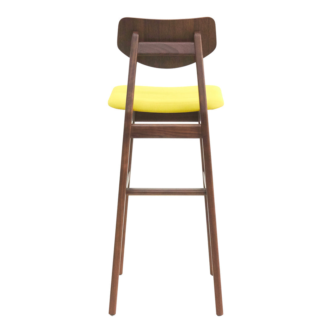 Risom C375 Bar Stool - Seat Upholstered