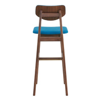Risom C376 Bar Stool - Fully Upholstered