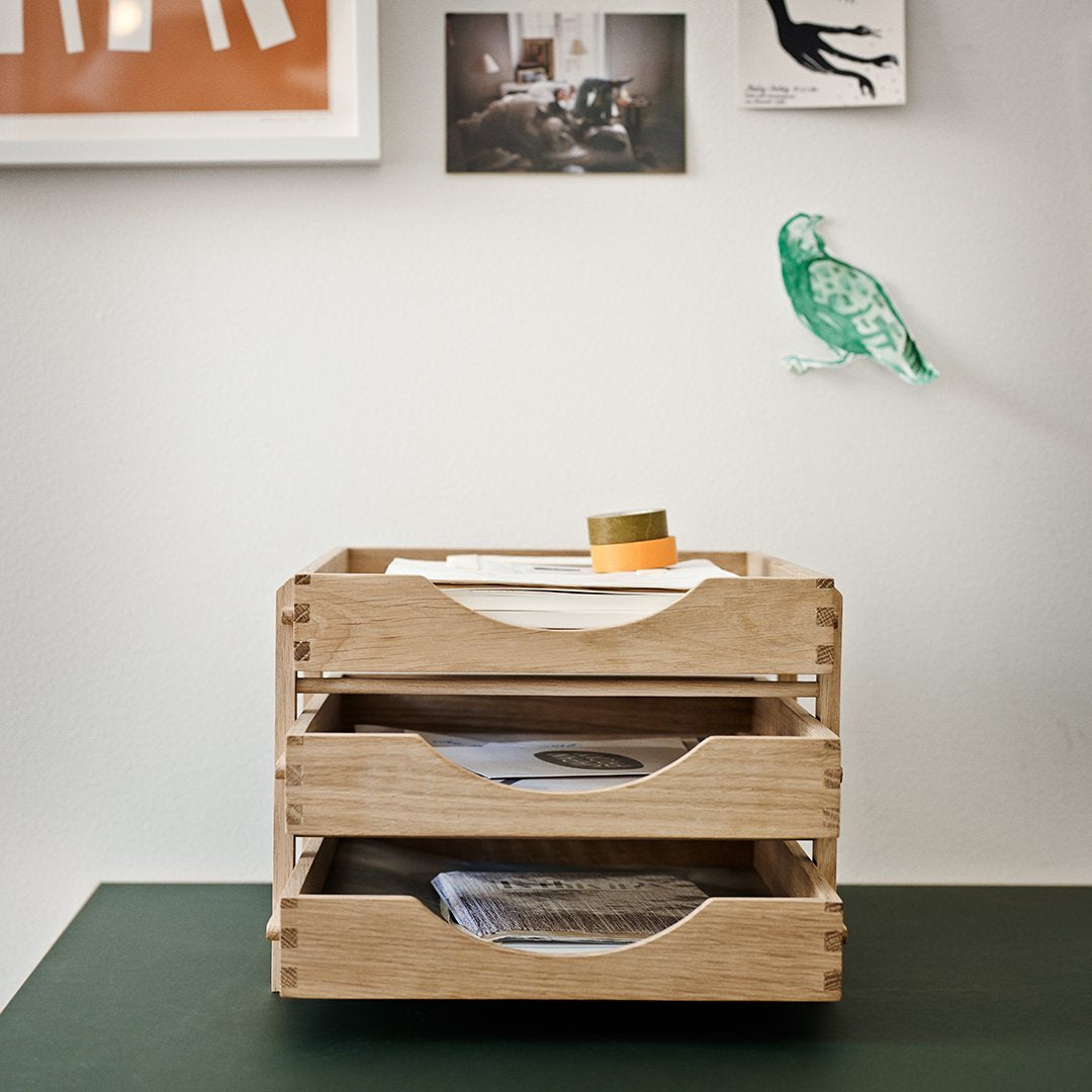 Fritz Hansen Skagerak Dania Letter Tray by Designit | Danish 