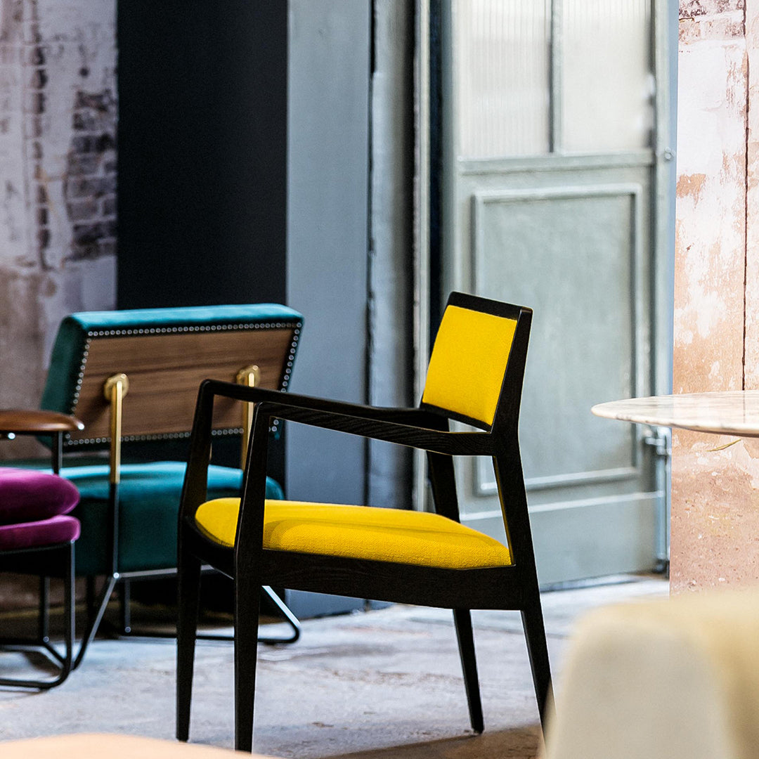 Risom C142 Chair (1955) - Upholstered Seat & Back